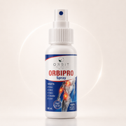 Orbit Naturals Orbipro Spray – Cooling MSM & Eucalyptol Massage Spray for Muscles & Joints | 60ml