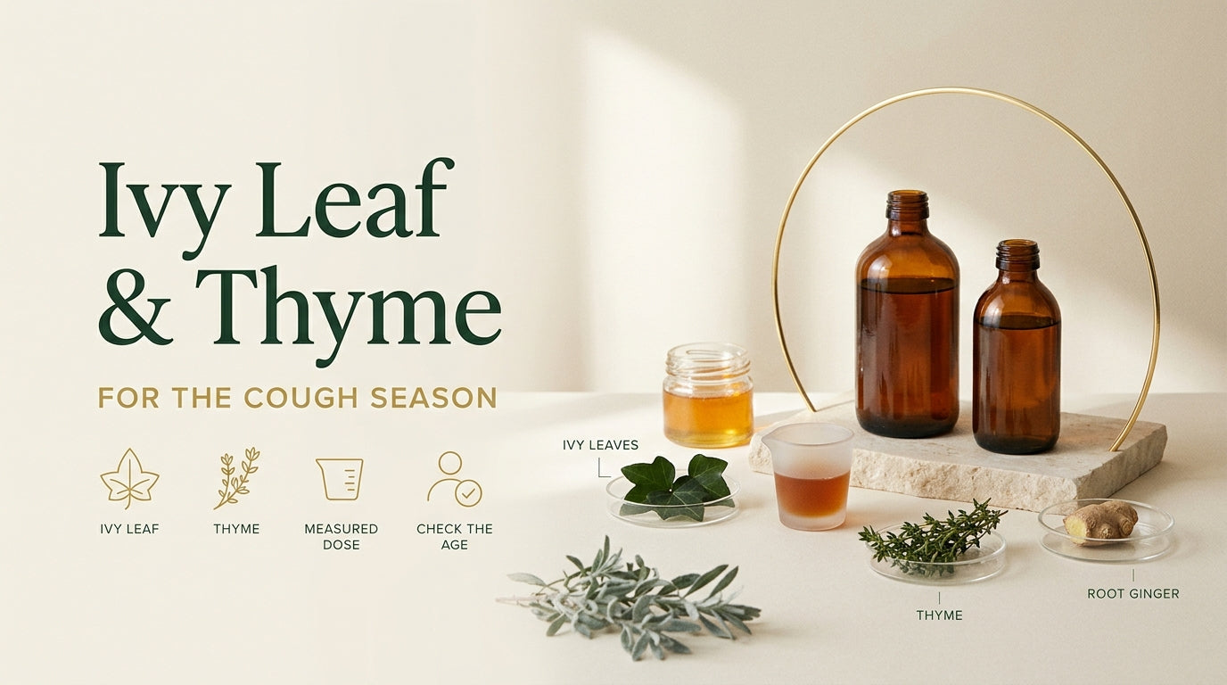 Herbal Cough Syrups: Ivy Leaf, Thyme and What Helps
