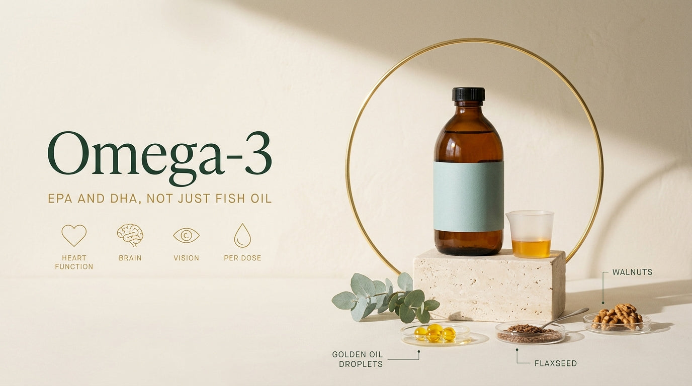 Omega-3: How to Read an EPA and DHA Label
