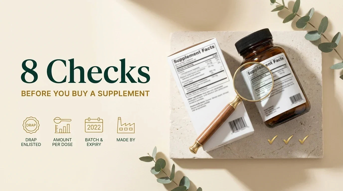 How to Choose a Supplement in Pakistan: 8 Checks