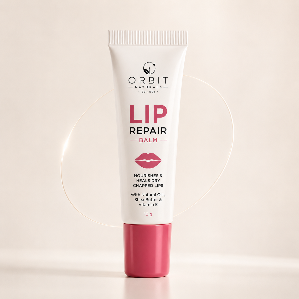 Orbit Naturals Lip Repair Balm – Nourishing Lip Balm with Natural Oils, Shea Butter & Vitamin E | 10g